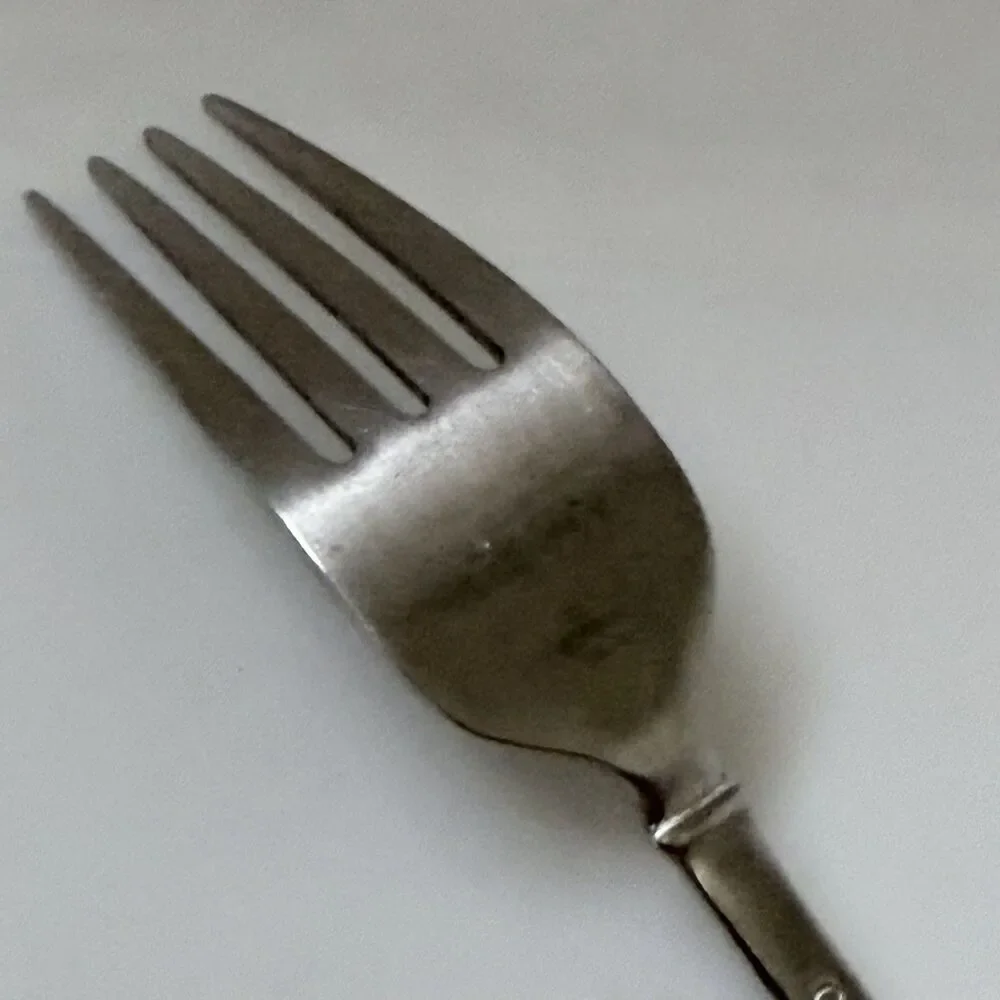 1pc ONEIDA Jackson Salad Fork 7” Stainless 18/10 Plain Satin Frost